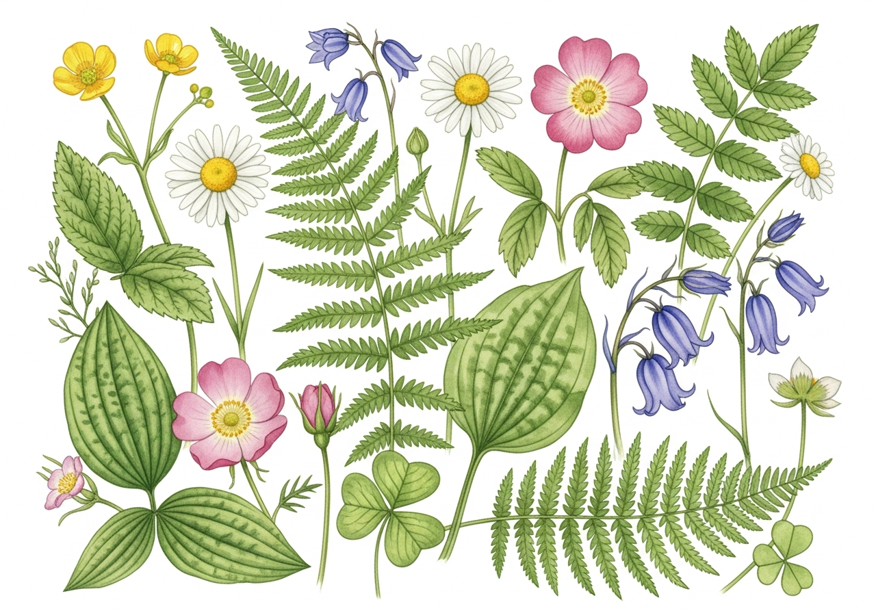 Детализация в ботанике